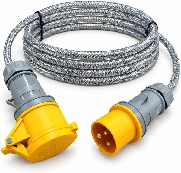 32A 110V 3-Pin 4mm² SY Braided Extension Lead