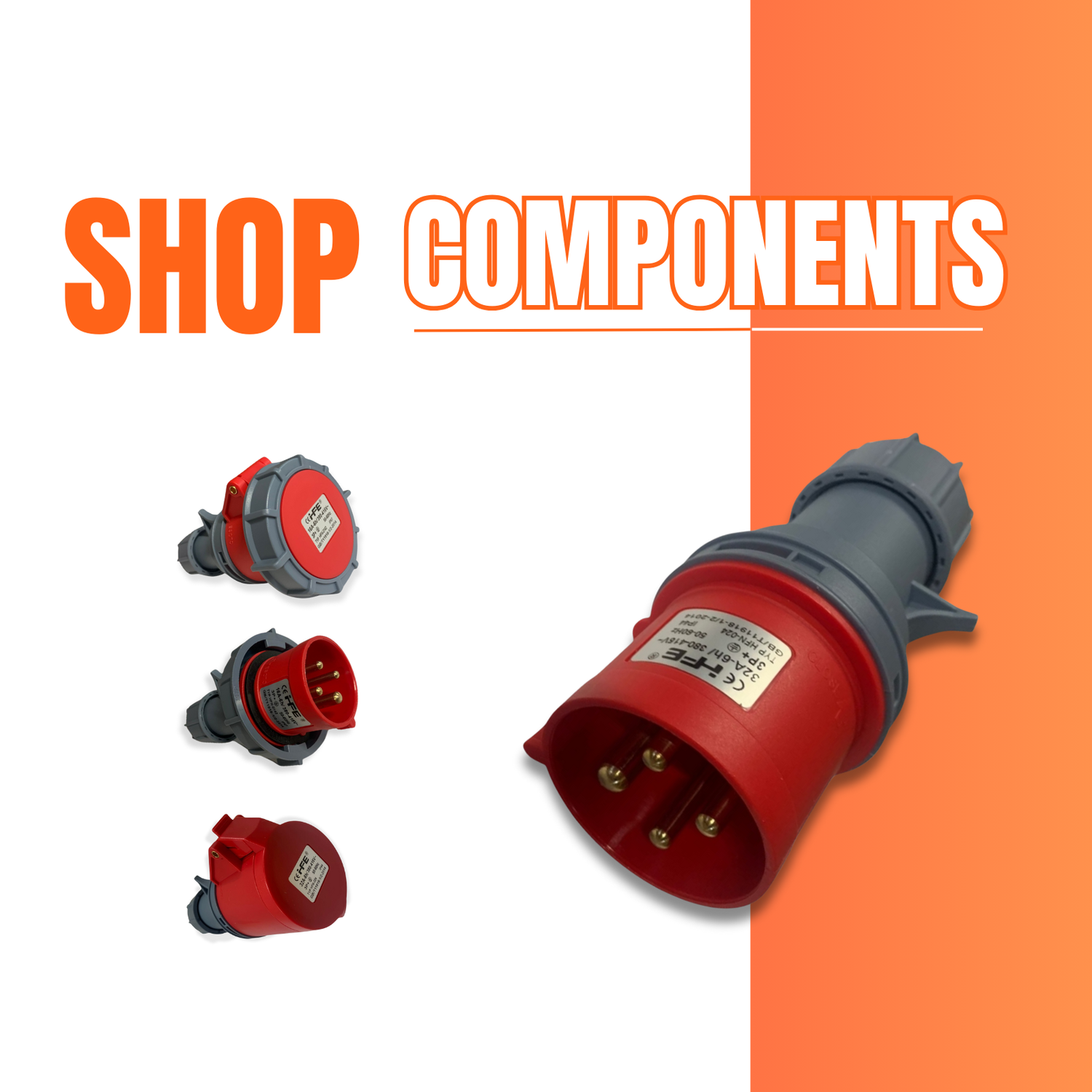 Industrial Plugs, Sockets & Connectors