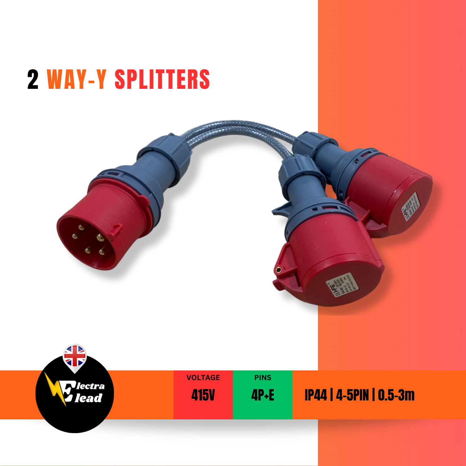 Shop 2 Way-Y Splitters