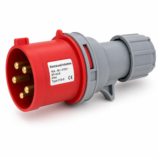 16A 5-pin 415V IP44 cable plug