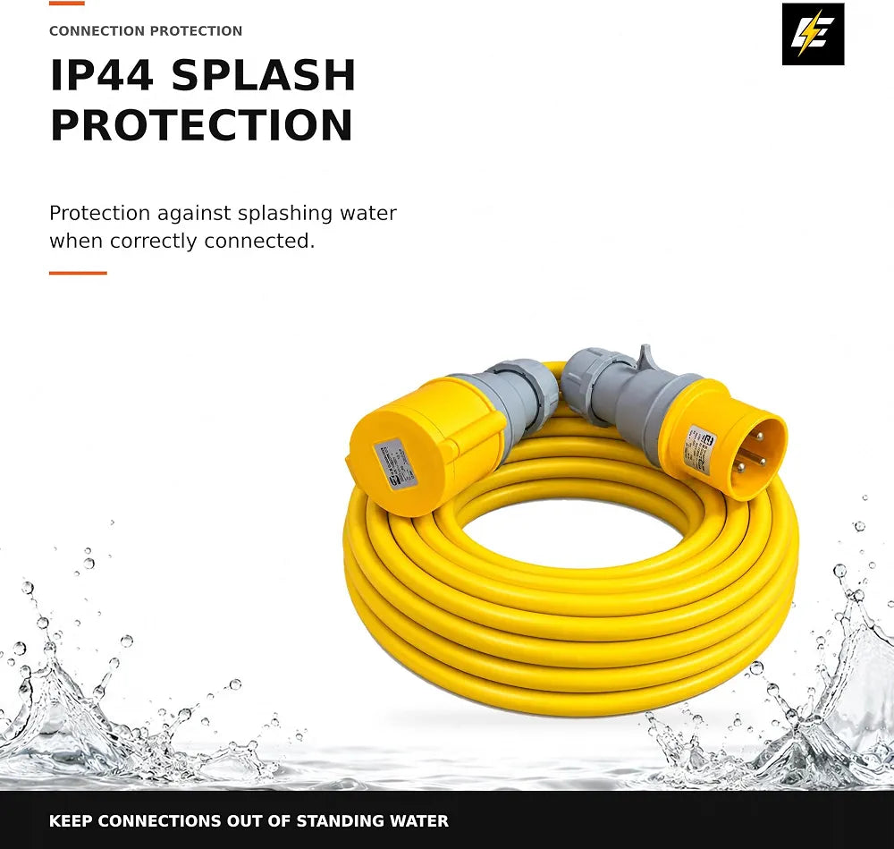 32A 110V 3-Pin 4mm² Arctic Extension Lead 