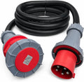 5 Metre 125A 5-Pin 415V IP67 3-Phase Extension Lead